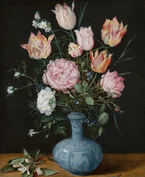 Flowers in a Wan-Li Vase
