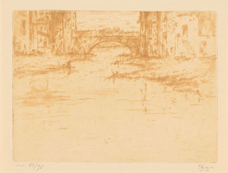 Architecture in Verona by Etienne Bosch, Romanticism style