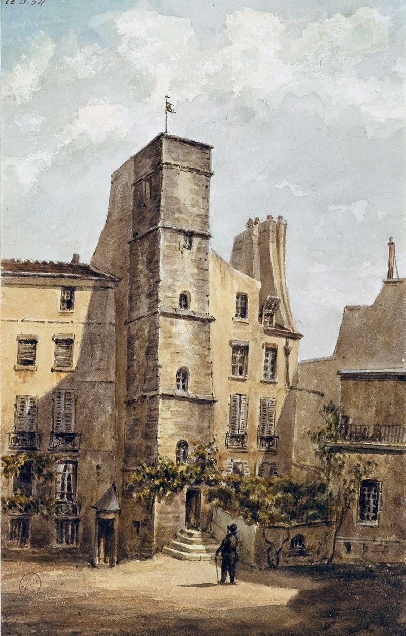 Arquitectura de Maison, 14 rue Chanoinesse de Auguste-Sébastien Bénard