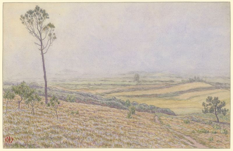 Paisagem nevoenta de Henri Rivière, Impressionismo