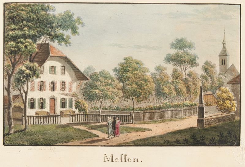 Obra figurativa de Jakob Samuel Weibel, medio desconocido