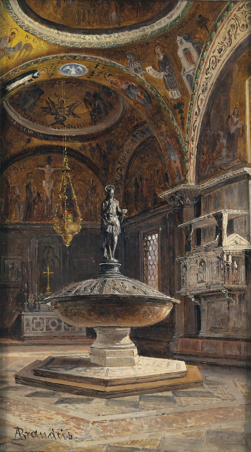 Arquitectura renacentista en Battistero di San Marco de Antonietta Brandeis