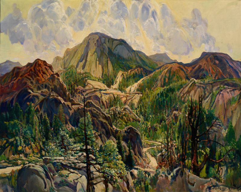 Road in the Cuyamacas, óleo de Charles Reiffel