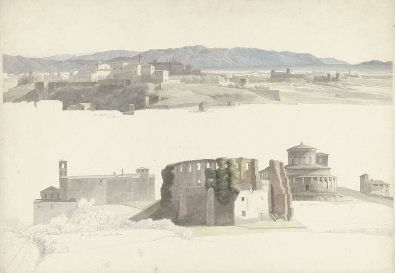 Santa Sabina en la colina Aventina, arquitectura de Josephus Augustus Knip