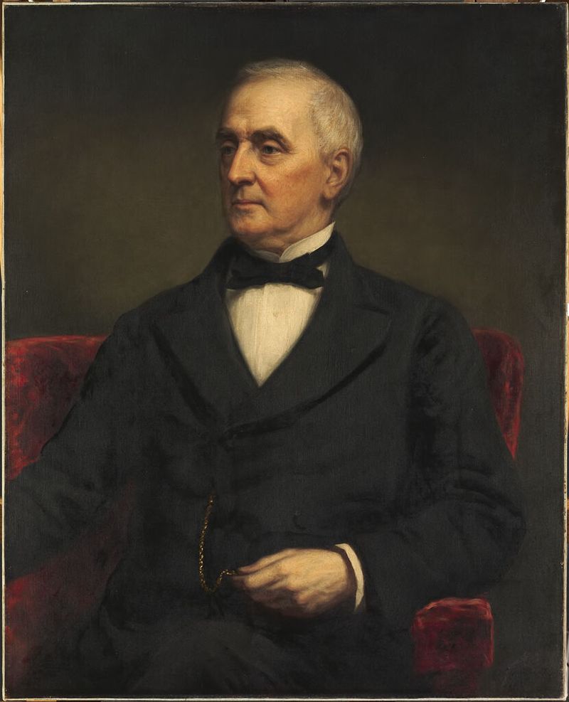 Retrato de William Amory, óleo sobre tela de Daniel Huntington