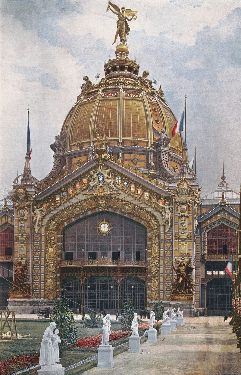 Cúpula del Palais du Champ Mars, estilo académico, artista desconocido
