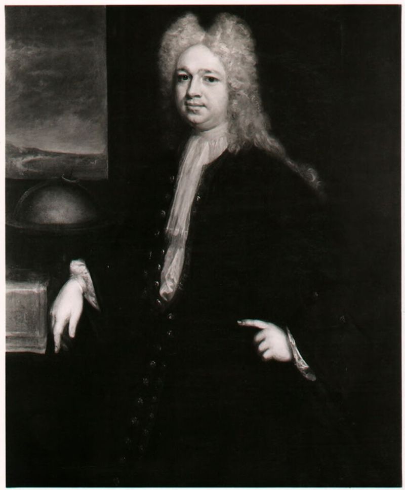 Portrait of Jonathan Belcher, oil on canvas by Thomas Hudson