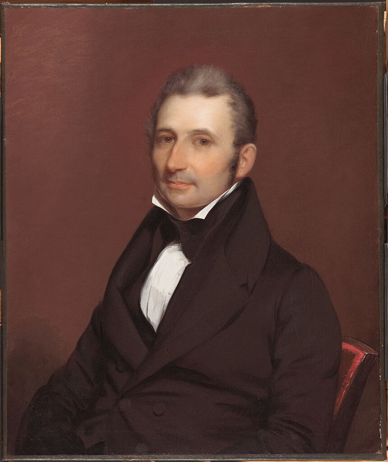 Portrait of Josiah Parsons Cooke, oil on canvas by Chester Harding