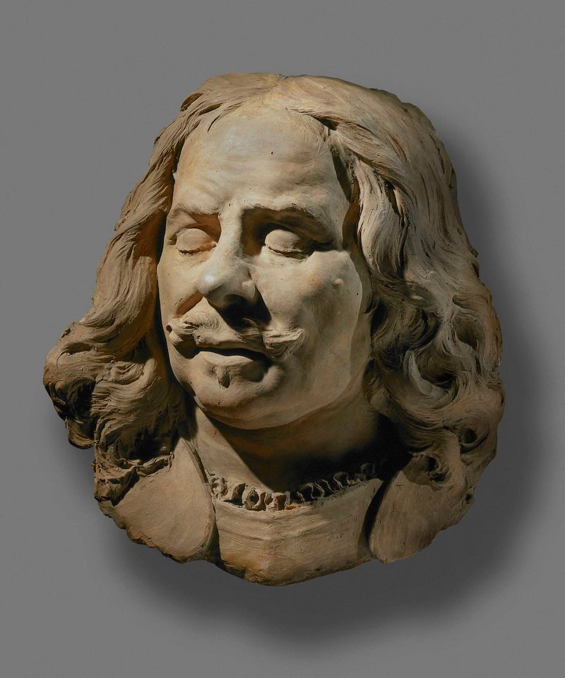 Terracotta portrait of Michiel de Ruyter by Rombout Verhulst