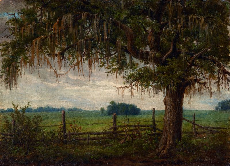 Estudo para a Rendição de Santa Anna, óleo sobre tela de William Henry Huddle