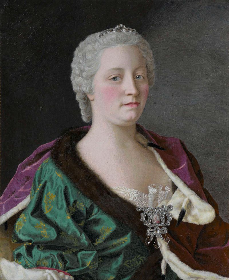Enamel portrait of Maria Theresa by Jean-Etienne Liotard, 1747