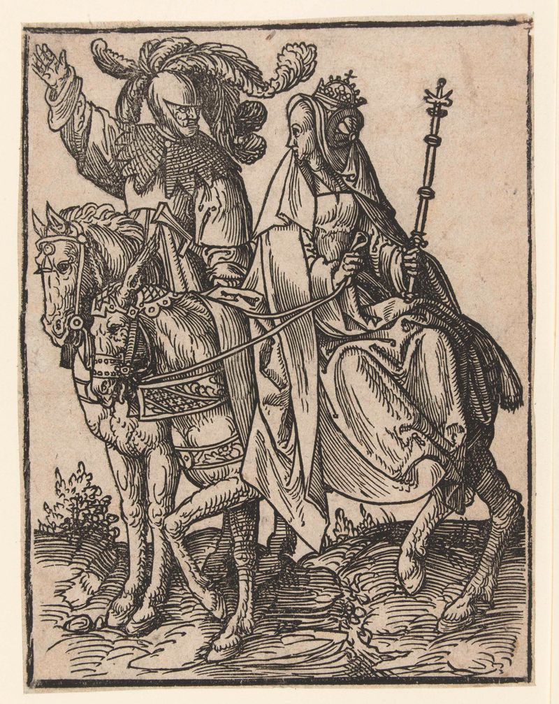 Retrato de Willem IV y Margaretha, papel, Jacob Cornelisz van Oostsanen