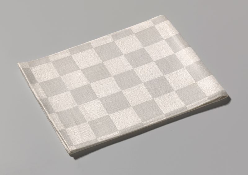 Tecido decorativo de linho com padrão pellenpatroon de 1830-1870