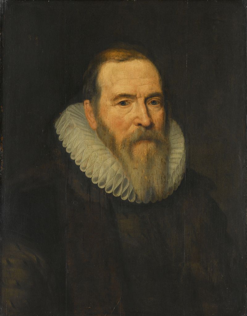 Portrait of Johan van Oldenbarnevelt, oil on panel by Michiel Jansz van Mierevelt
