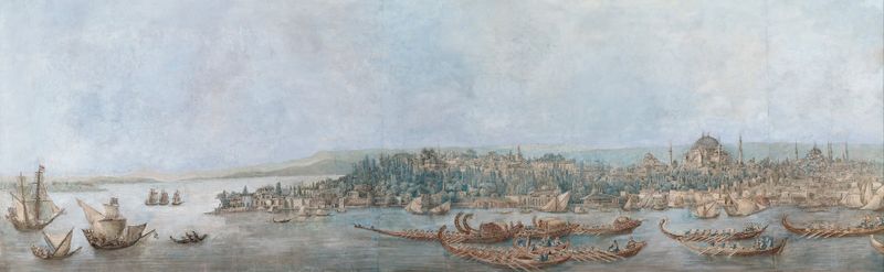 Panorama de Sarayburnu de Louis-François Cassas, meio desconhecido