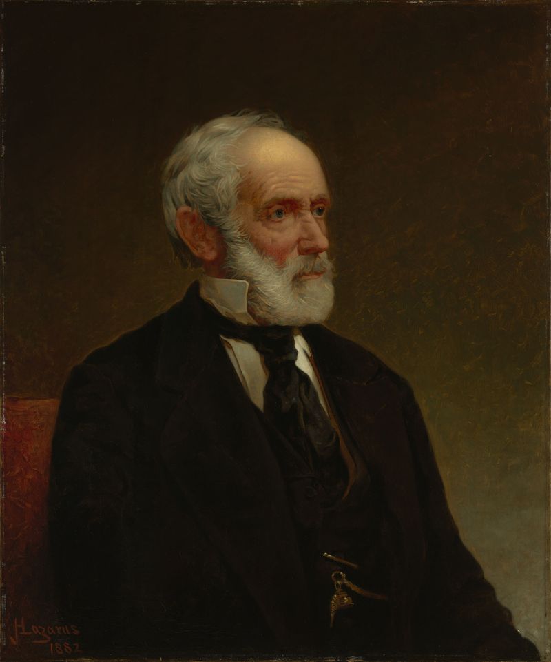 Retrato de John Amory Lowell, óleo sobre tela de Jacob H. Lazarus