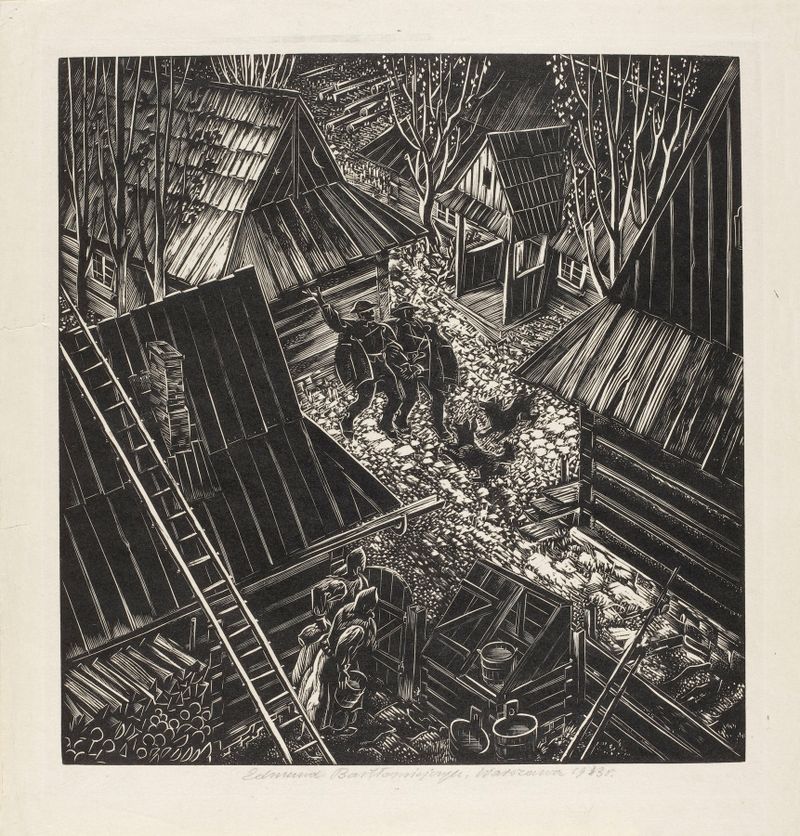 Abstract artwork by Edmund Bartłomiejczyk, medium unknown