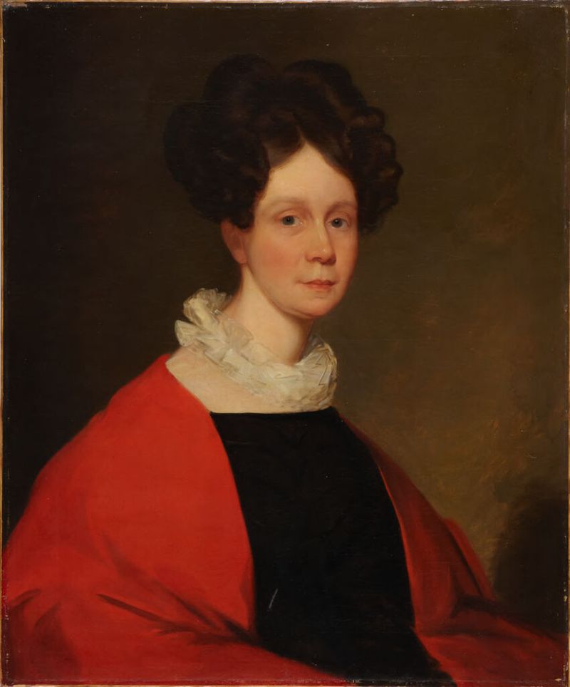 Portrait of Hannah Davis Dudley by Chester Harding, oil on canvas