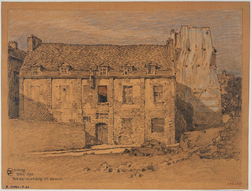 Arquitectura de una casa solitaria en tonos grises de Ferdinand Boberg