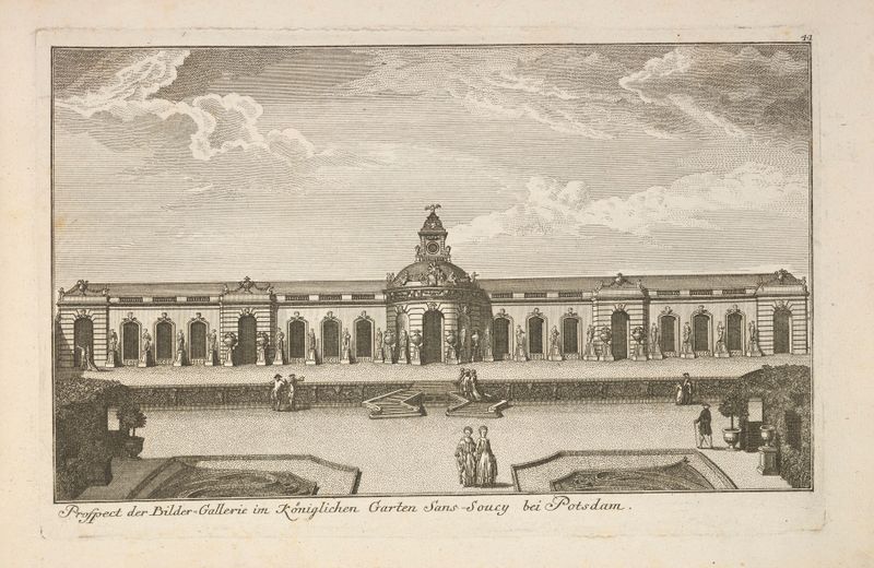 Arquitectura de las ciudades alemanas Pl.34, estilo Rococó de Autor Desconocido