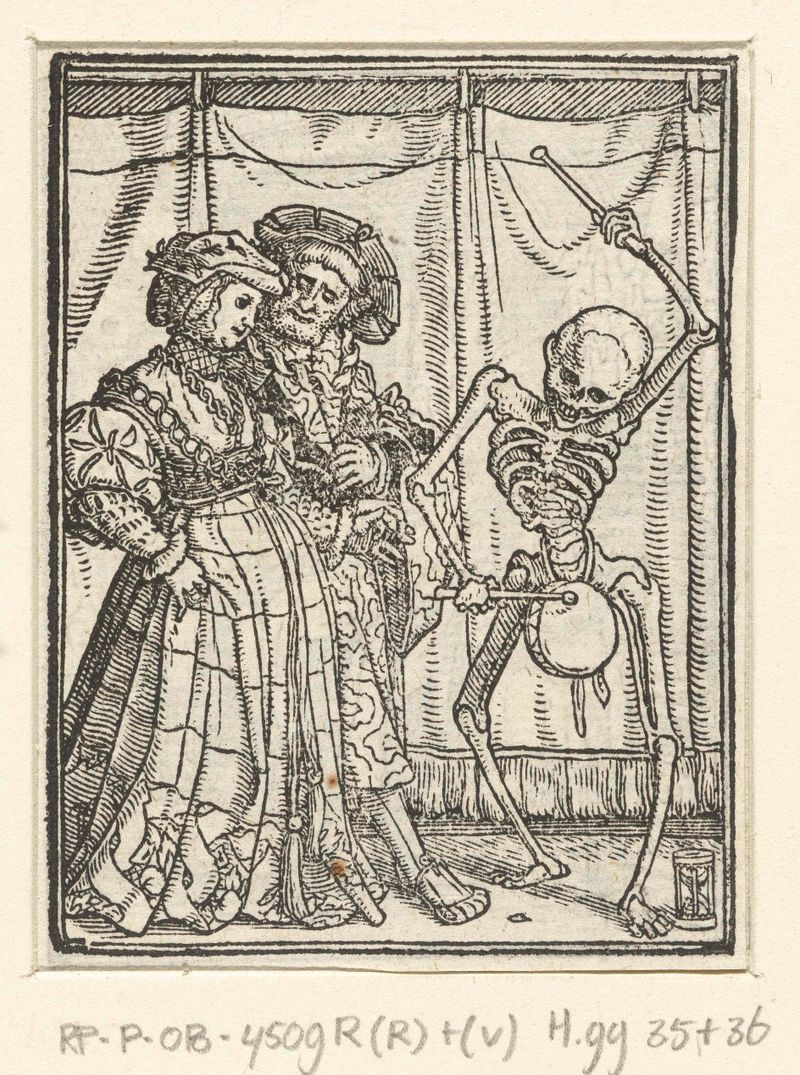 Retrato de una mujer serena, papel de Hans Holbein