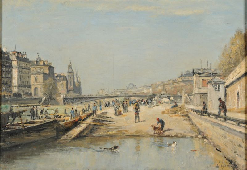 Le Quai aux fleurs de Stanislas Lépine, impresionismo, flores vibrantes