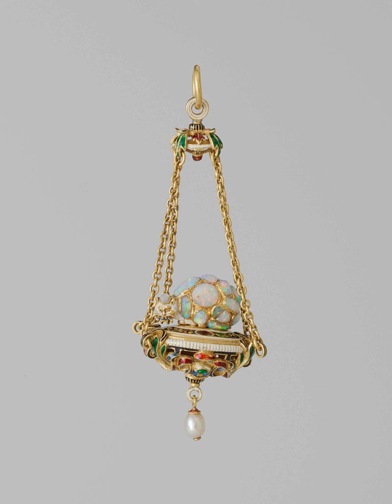 Hanger in de vorm van een monster, arte decorativa de Unknown Artist