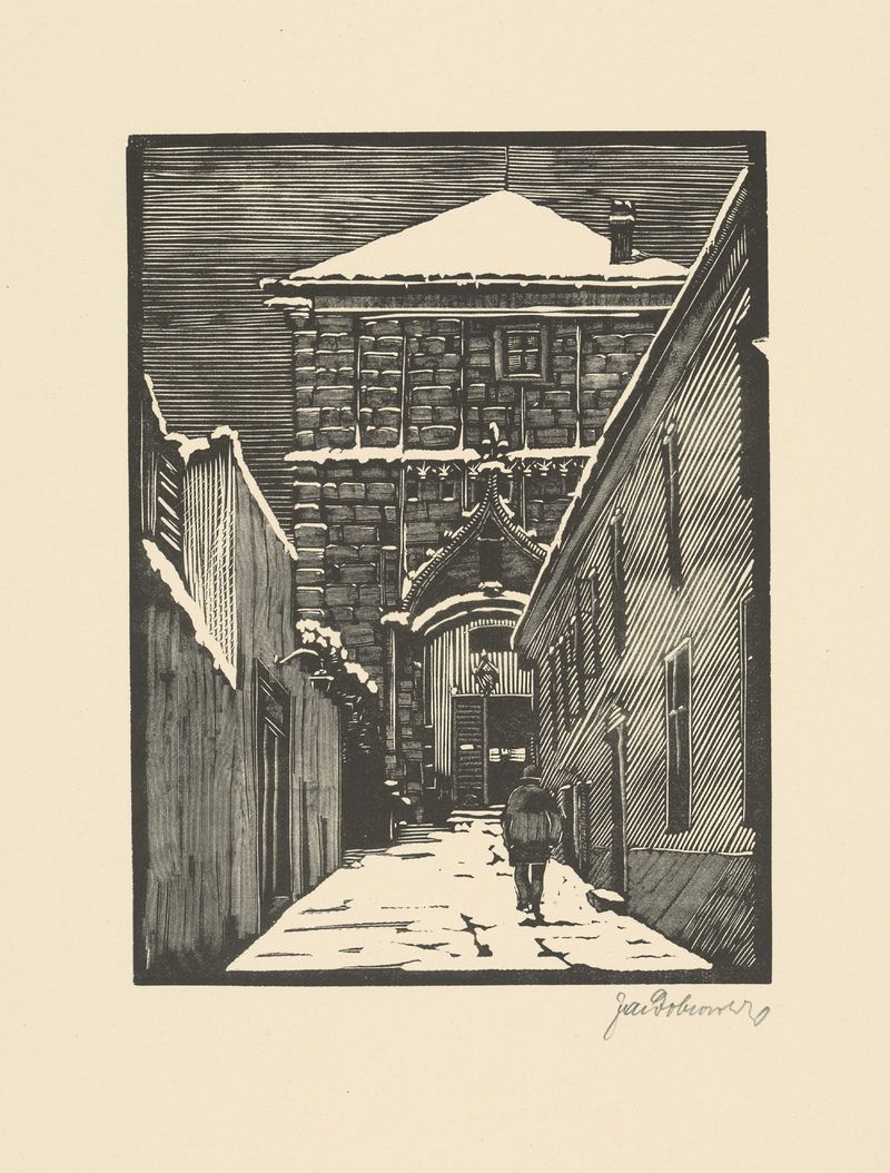 Hradná brána by Jaroslav Dobrovolský, modernism, architecture