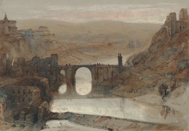 El Puente de Toledo, arquitectura de David Roberts, medio desconocido