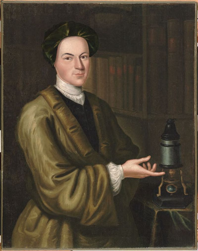 Portrait of Edward Bromfield, Jr. by John Greenwood, oil on canvas