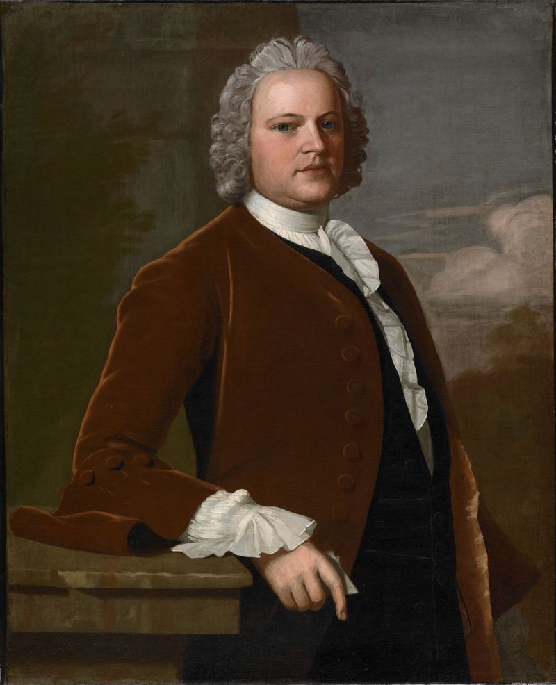 Portrait of Ralph Inman by Robert Feke, oil on canvas