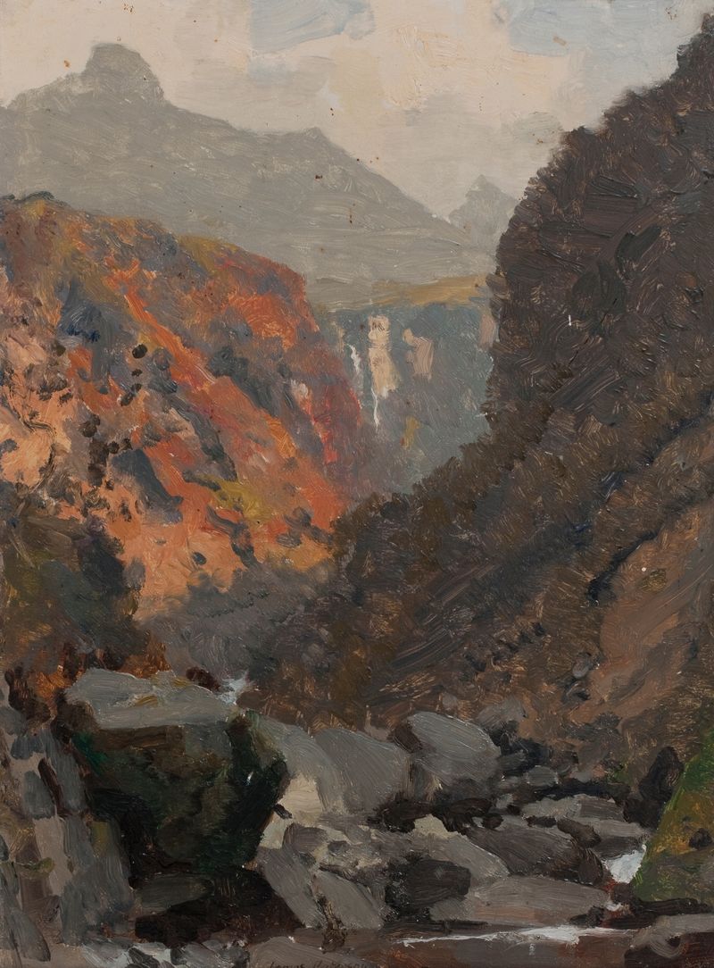 Glen Brittle, Isle of Skye by James Paterson, impressionism, landscape
