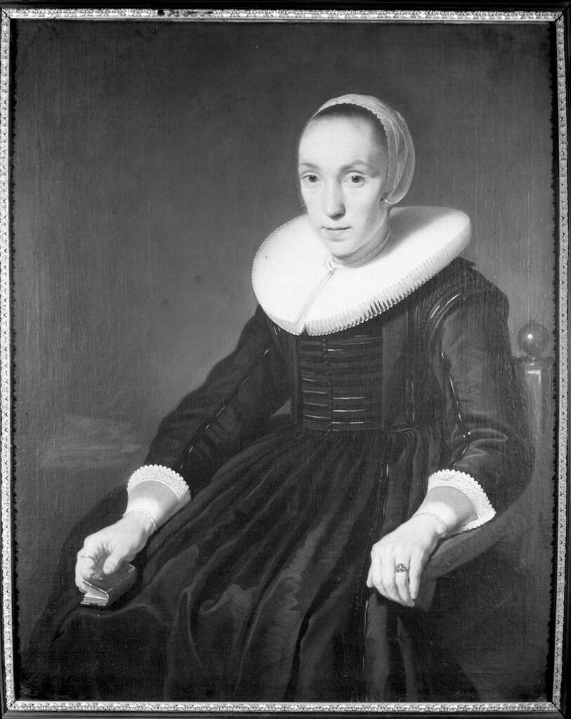 Retrato de una joven, óleo sobre lienzo de Bartholomeus van der Helst