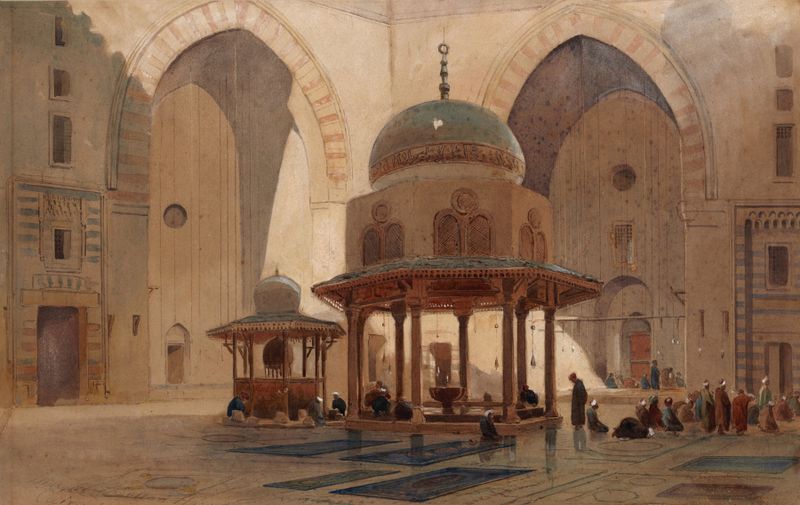 Mosque of Sultan Hassan, Islamic Art by Edward Angelo Goodall