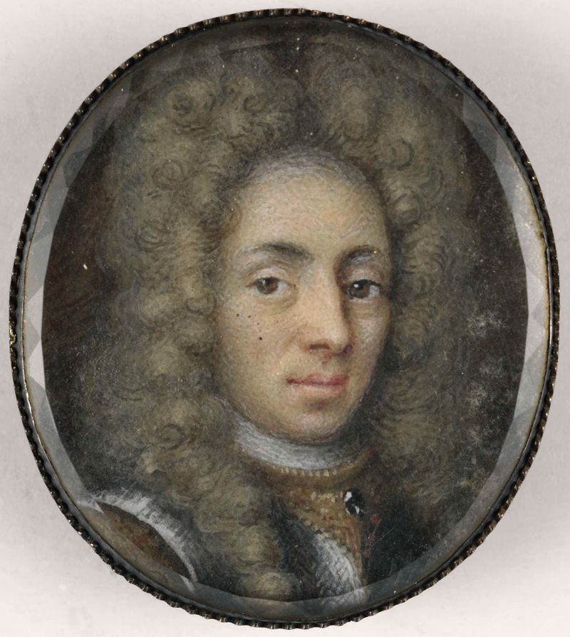 Retrato de um homem por um artista desconhecido, Idade de Ouro Holandesa, pintura a óleo