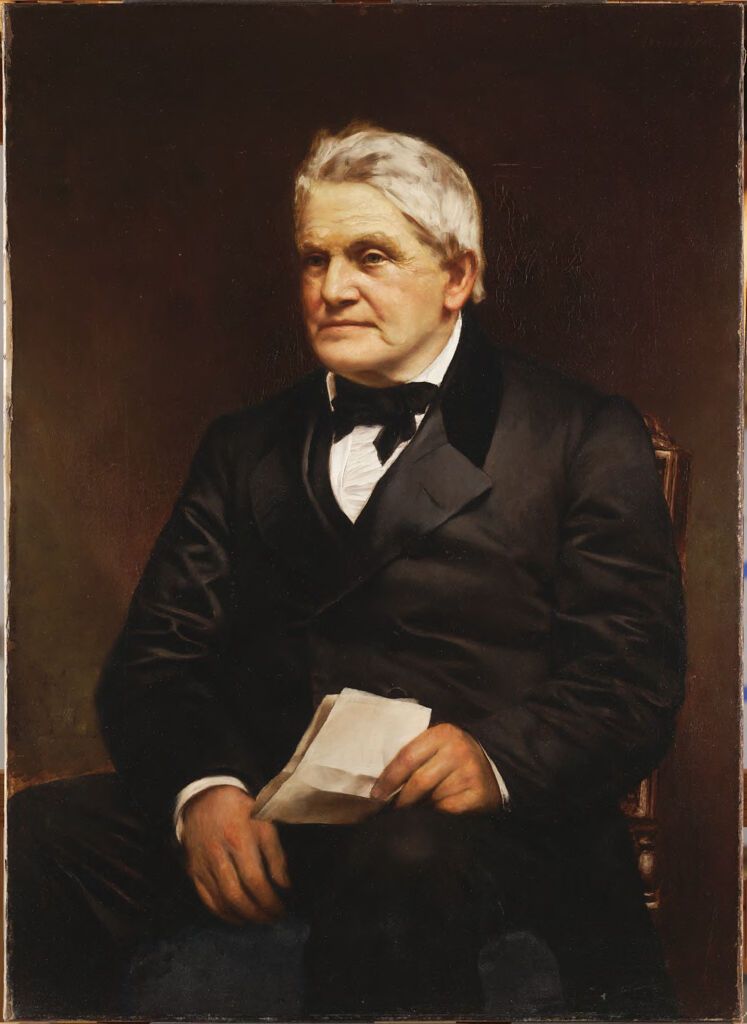 Retrato de James Savage, óleo sobre tela de David Dalhoff Neal