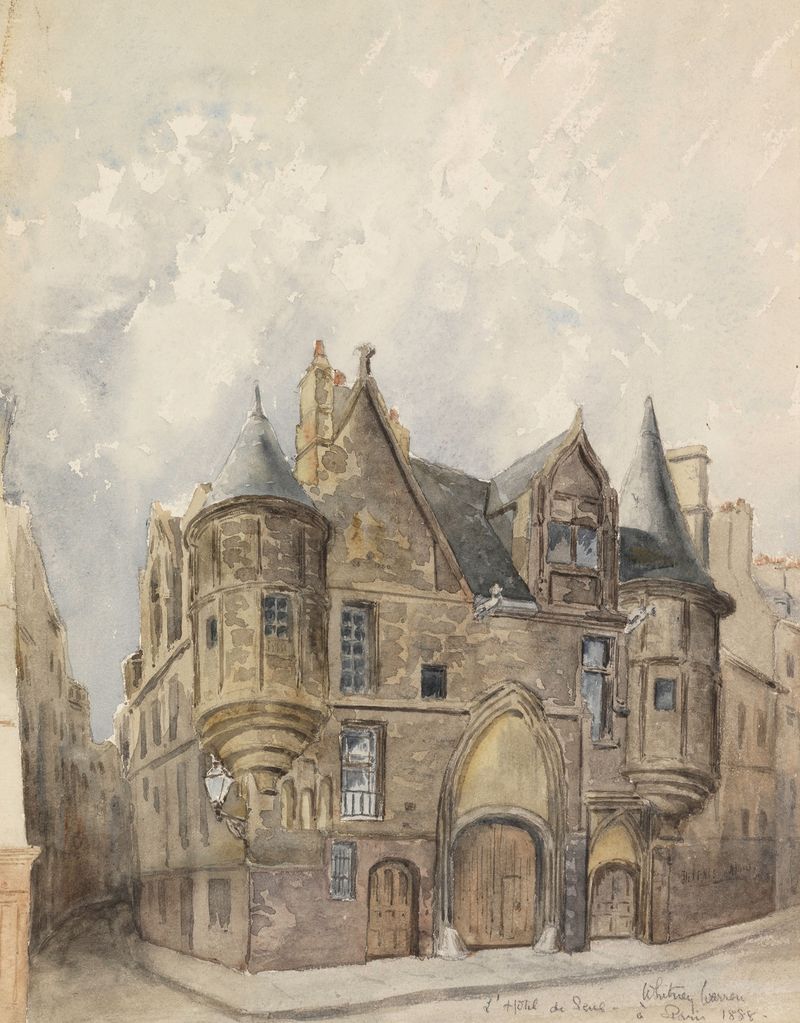 Hotel de Sens, Paris de Frederic Edwin Church, pintura a óleo