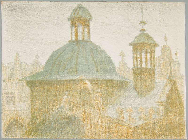 Kościół św. Wojciecha by Jan Wojnarski, realism artwork