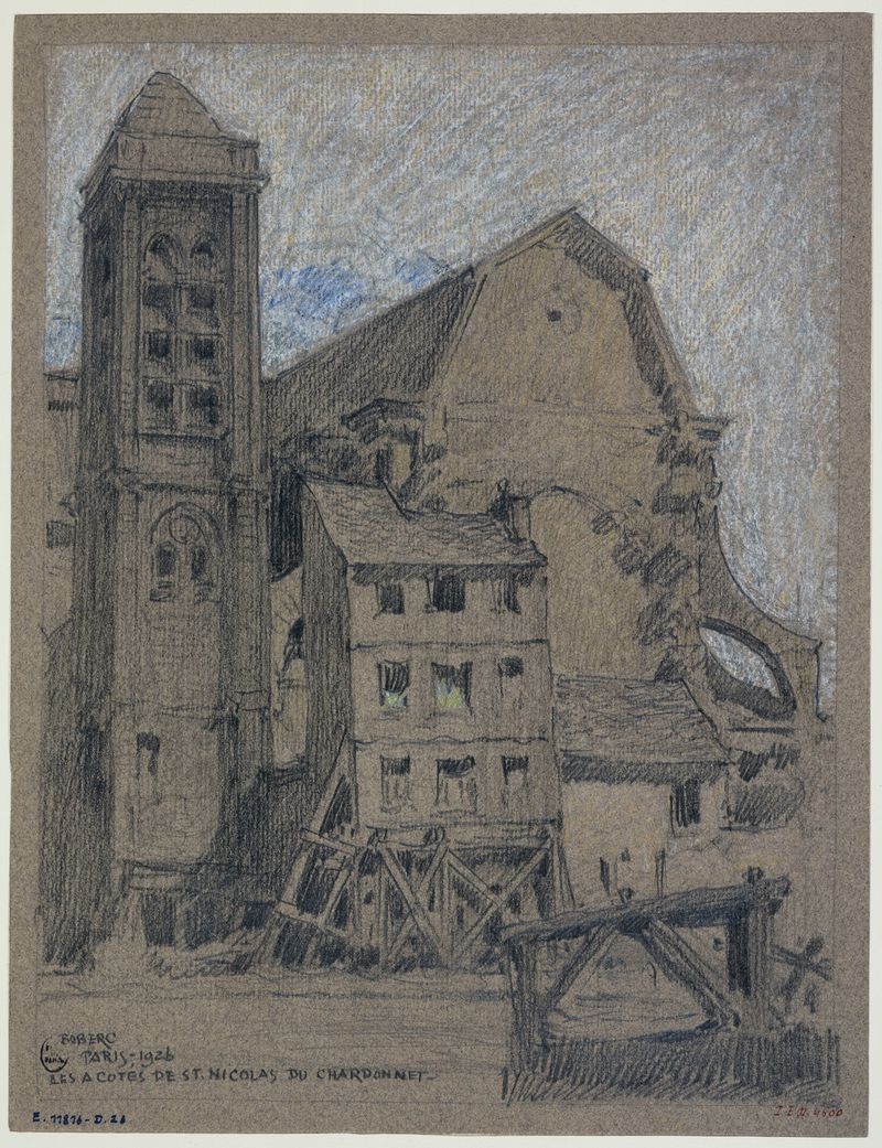 L’église Saint Nicolas du Chardonnet de Ferdinand Boberg, medio desconocido