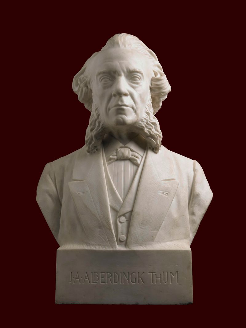 Busto de Josephus Albertus Alberdingk Thijm, mármol de Hein J. Maessen