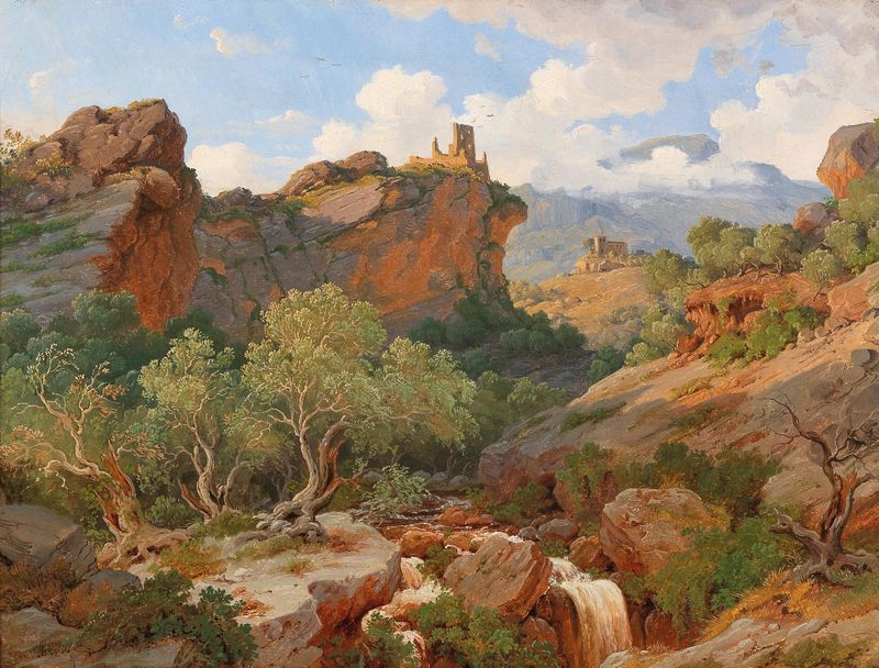 Paisagem do Lago de Garda com suaves ondulações, por Alexander Herrmann