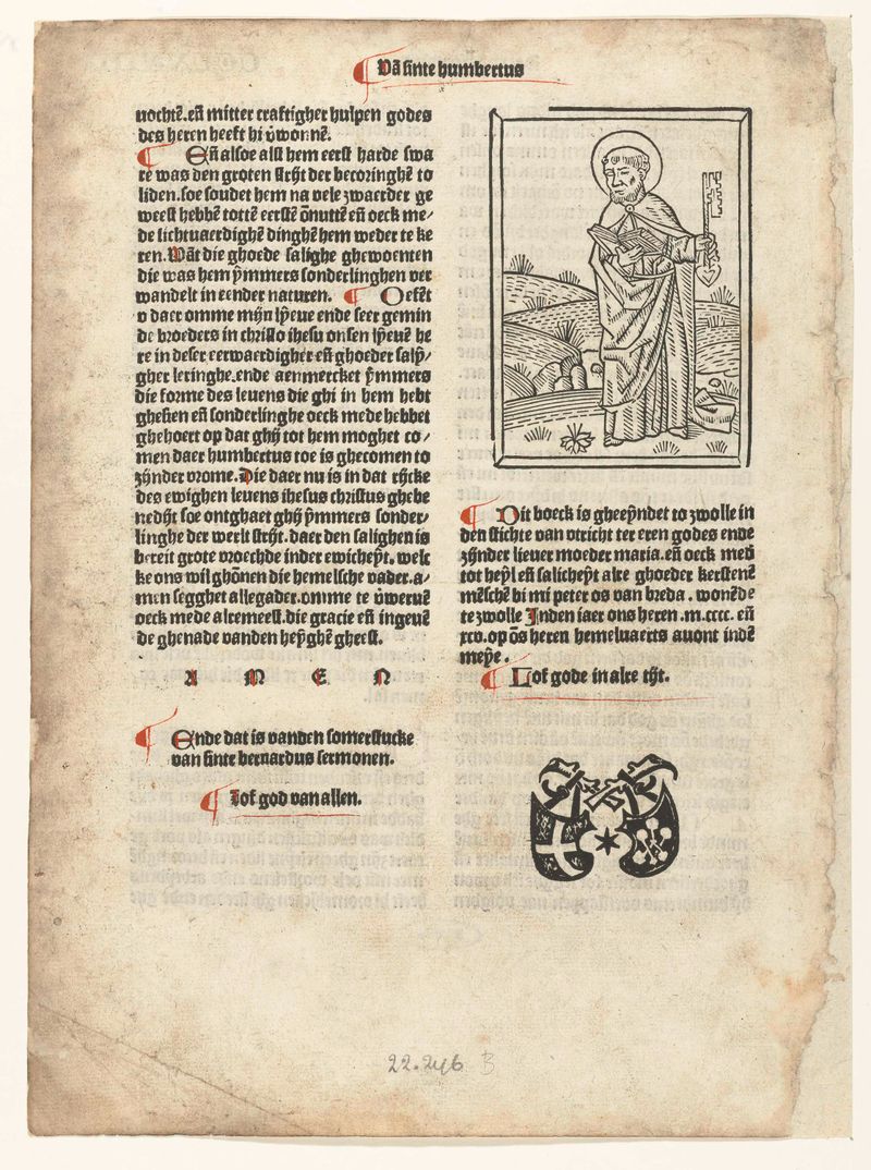 São Pedro em meditação, 1495, papel de Unknown Artist