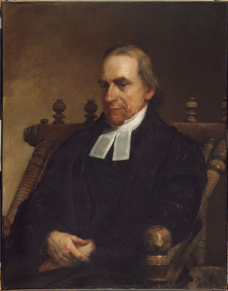 Retrato de um homem por William Morris Hunt, óleo sobre tela