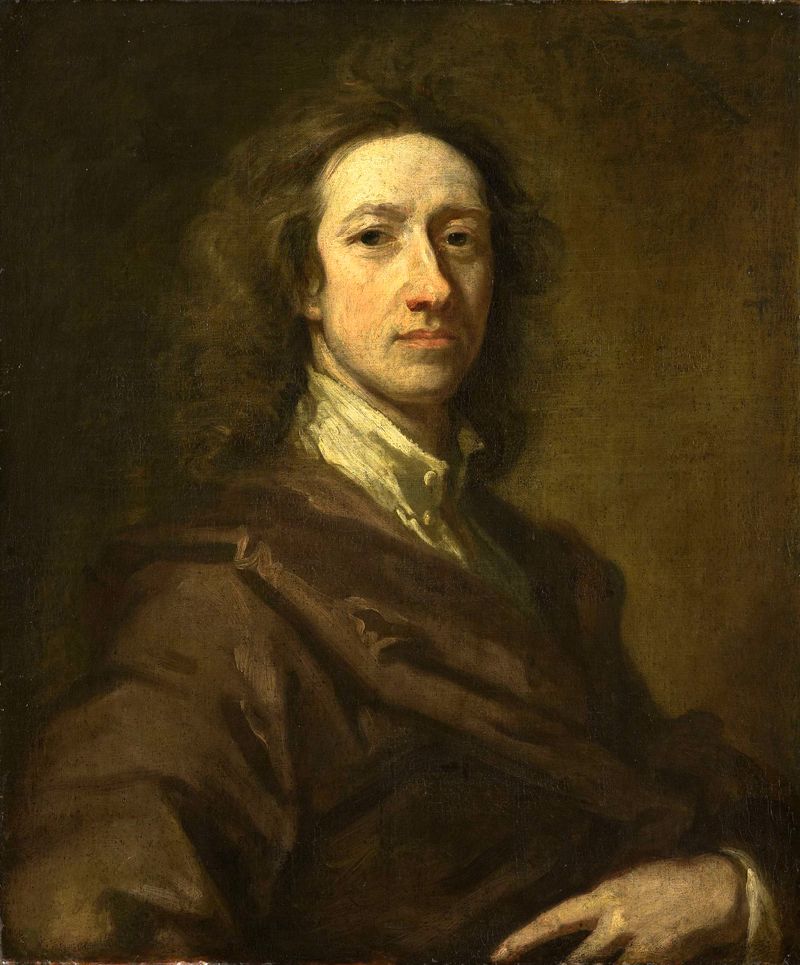 Retrato de Cornelis de Bruyn, óleo sobre lienzo de Gottfried Kneller