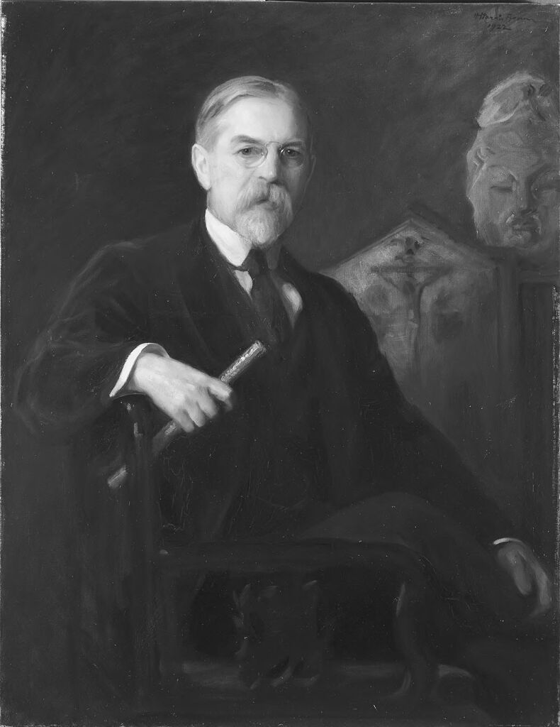 Retrato de Grenville Lindall Winthrop, óleo sobre tela de H. Harris Brown