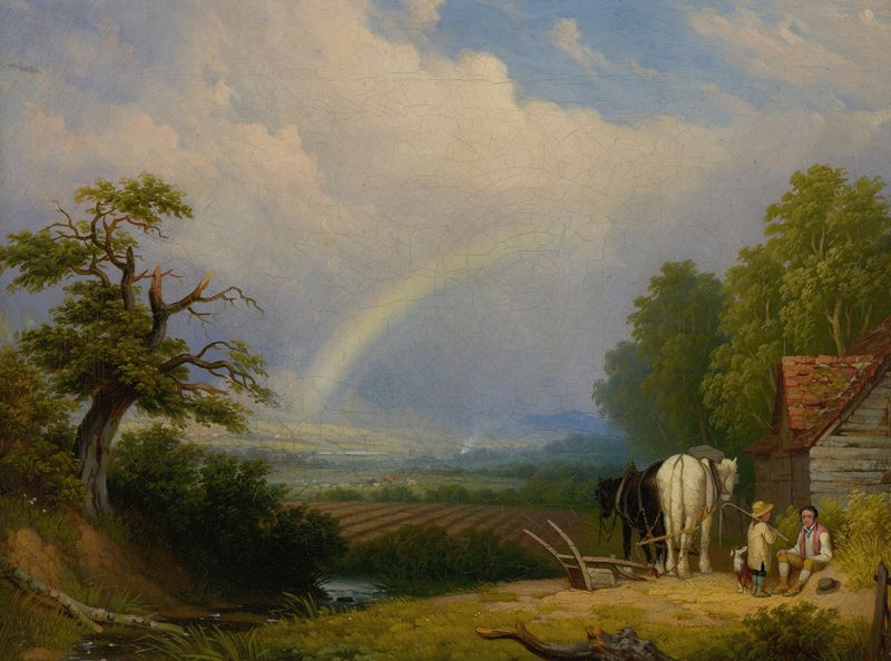 Abstract representation of The Four Seasons by John Anthony Puller