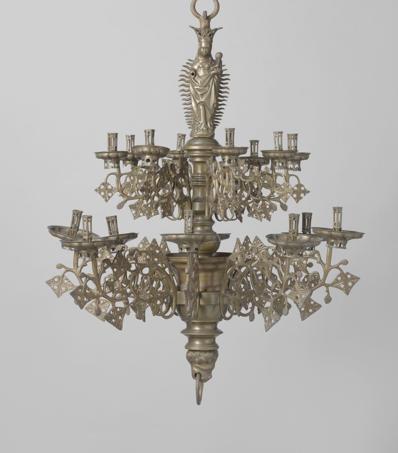 Obra de arte del Renacimiento del Norte que representa a la Virgen María con el Niño Cristo, medio desconocido, Unknown Ar...