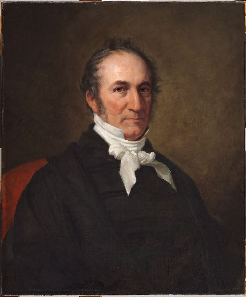 Retrato de Edward Tyrell Channing, óleo sobre lienzo de George Peter Alexander Healy