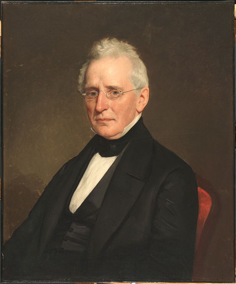 Portrait of Clarke Gayton Pickman, oil on canvas by Albert Gallatin Hoit