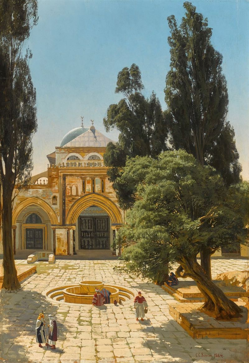 A Mesquita Al-Aqsa, Arte Islâmica de Carl Cowen Schirm